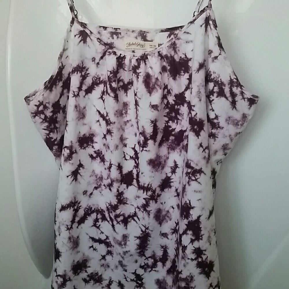 Size XXL (20) tie dye tanktop